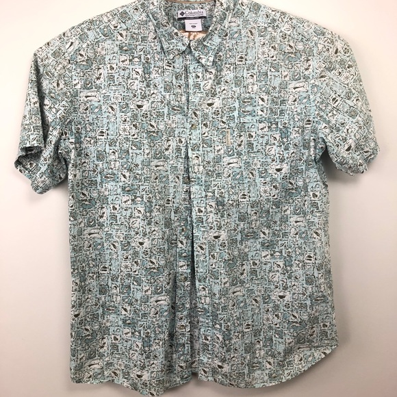 Columbia men’s button down short sleeve XXL - Picture 1 of 6